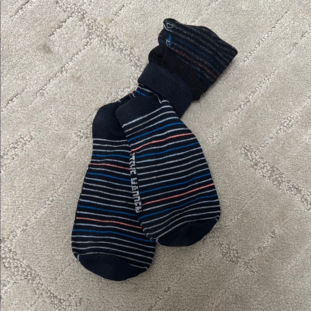 Steve Madden Blue Casual Crew Socks
